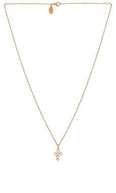 Joy Dravecky Jewelry Catalina Cross Necklace in Gold from Revolve.com | Revolve Clothing (Global)