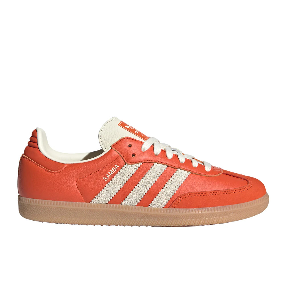 Shop Orange Womens Samba OG Lace Up Sneakers | Shoebacca