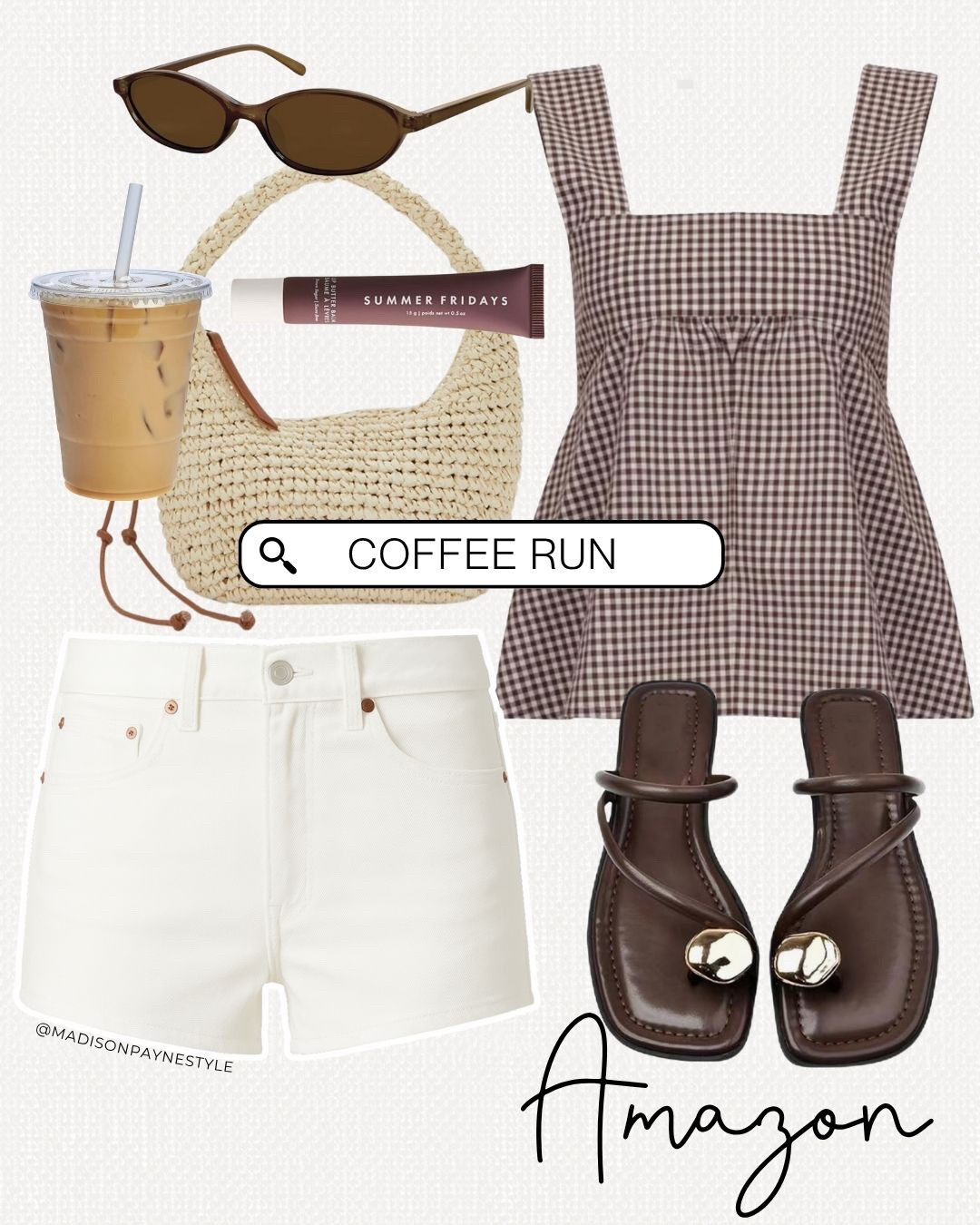 Coffee Run OOTD🤎🤍 

Summer Fashion, Amazon Fashion, Amazon Summer, Budget Fashion, Affordable,
Madison Payne

#LTKSeasonal #LTKSummerEdit #LTKStyleTip