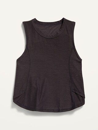 Ultra-Soft Breathe ON Side-Wrap Tank Top for Girls | Old Navy (US)