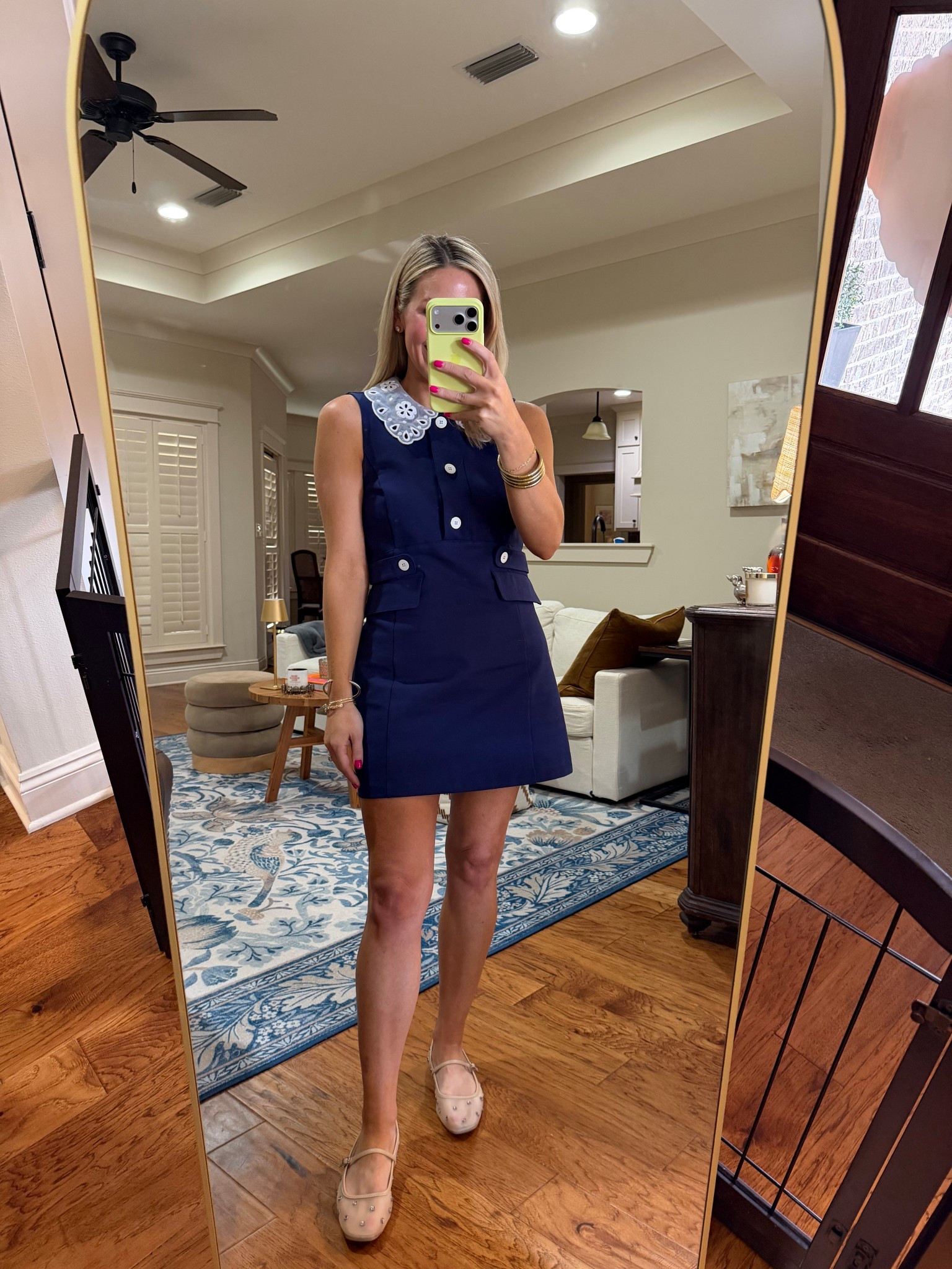 The cutest romper!! Looks like a dress but it’s actually a romper from Anthro! Did my true size small! Love the Peter Pan collar 

#LTKmomlife #LTKWorkwear #LTKootd