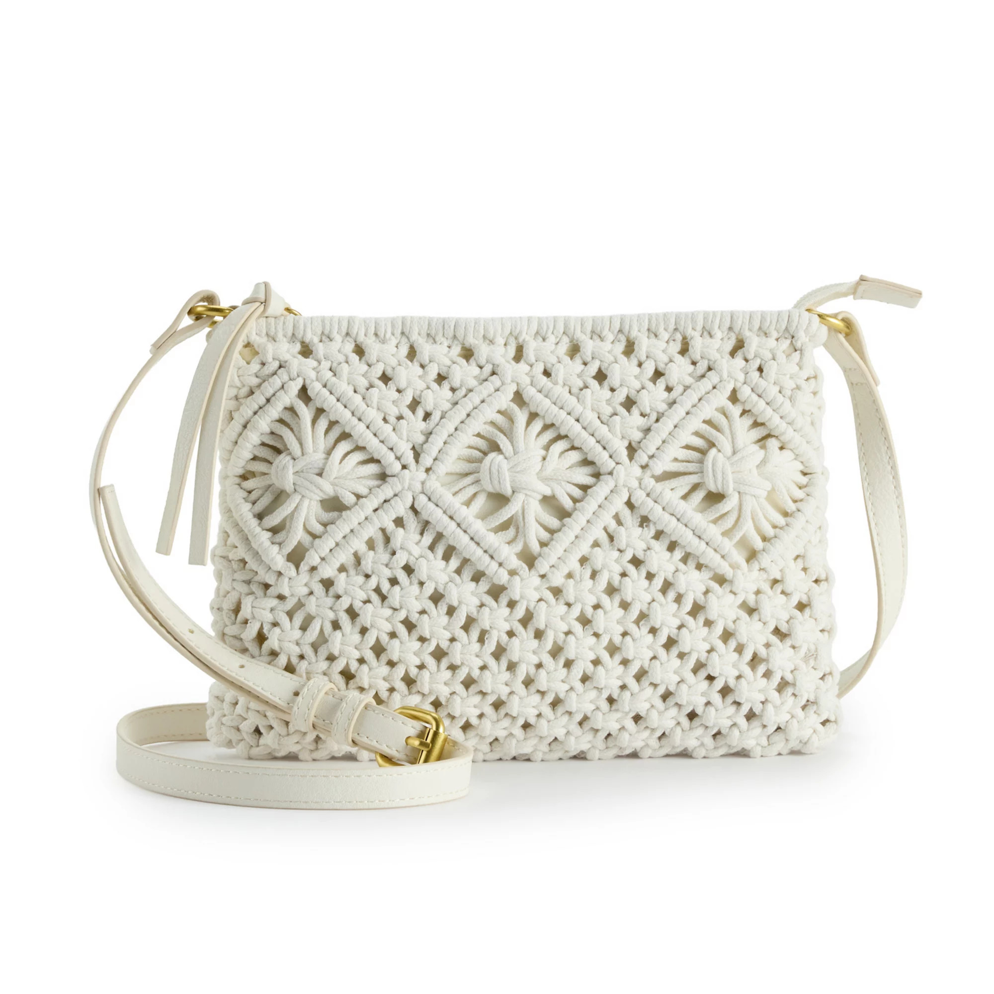 Sonoma Goods For Life® Kaia Rope Crossbody Bag | Kohl's