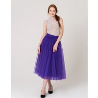 Bridal Skirt, Taupe Tutu Skirt, Tulle Skirt Outfit, Tulle Skirts For Women, Midi Tea Length Tulle Wh | Etsy (US)