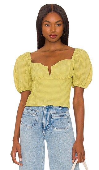 Daydreamer Top in Green | Revolve Clothing (Global)