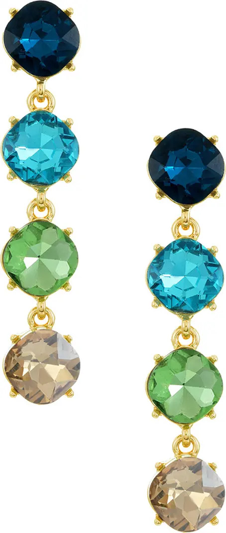 Four the Money Crystal Drop Earrings | Nordstrom