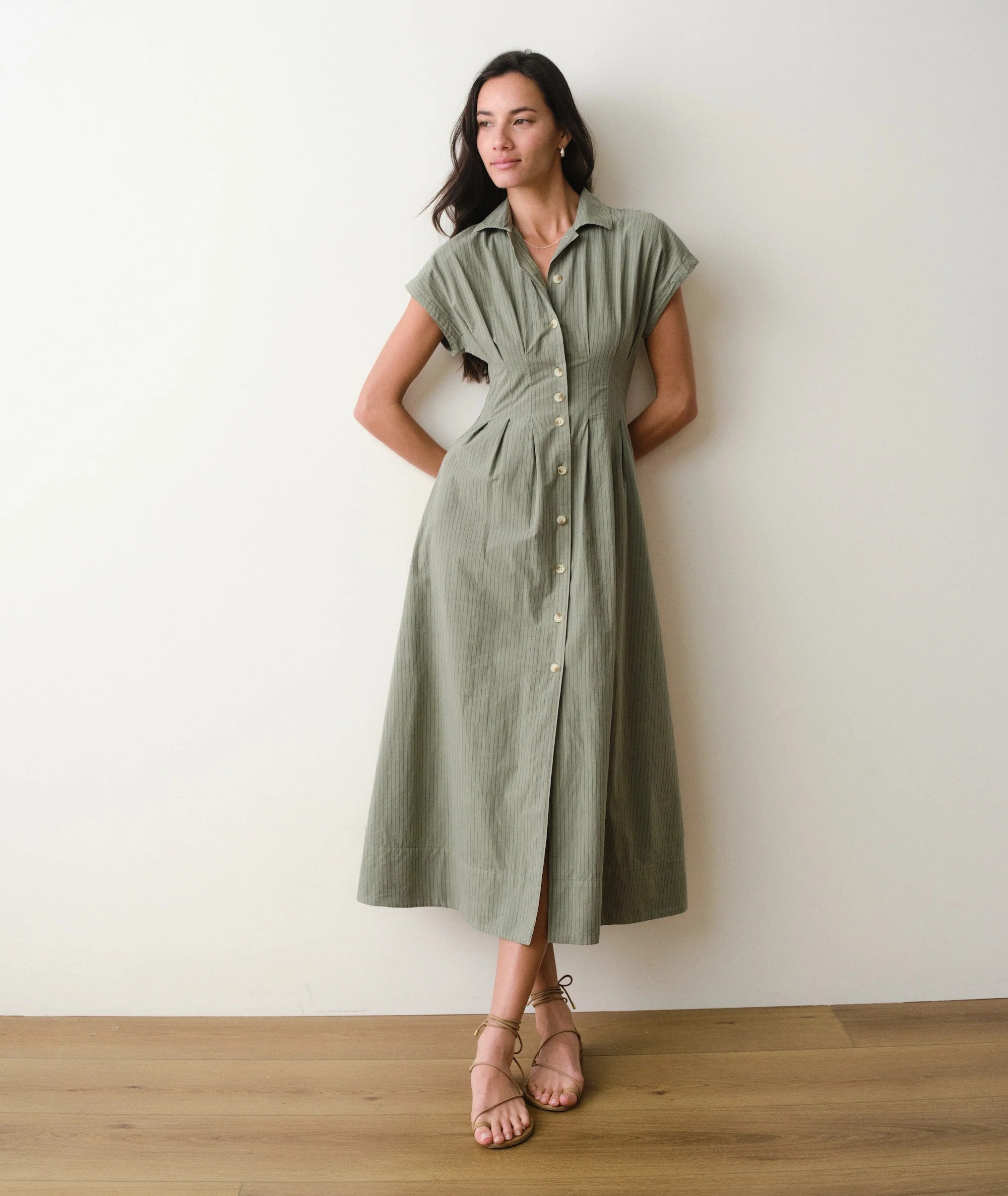Arden Midi Shirt Dress | Marine Layer