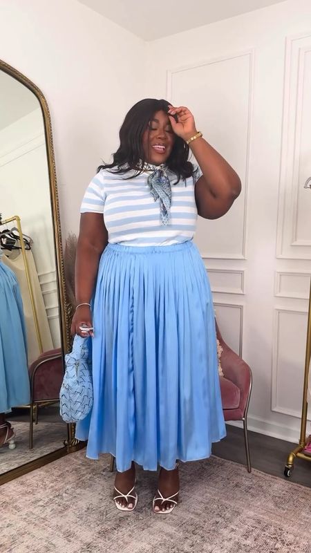 I can’t get over how this look turned out! This is what happens when you style versus just wearing✨

Tee XL
Skirt XXL

Plus Size Fashion, Plus Size Dresses, Plus Size Target Finds, nautical, wedding guest dress, spring fashion, summer trends 

#LTKPlusSize #LTKFindsUnder50 #LTKFindsUnder100