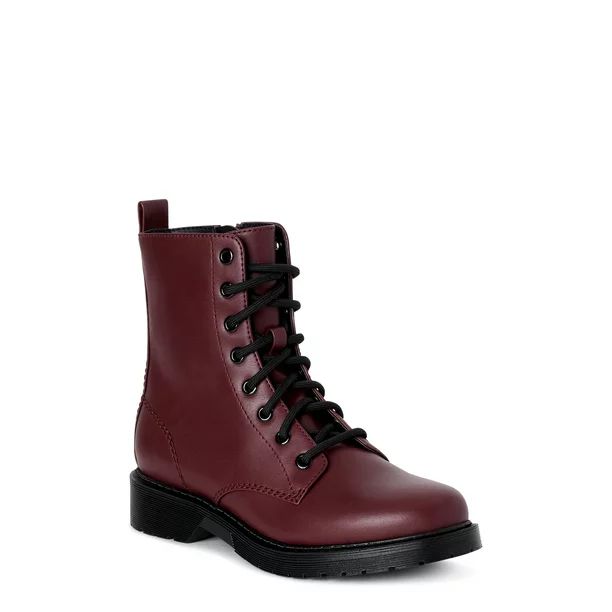 Time and Tru Women's Lug Boot - Walmart.com | Walmart (US)