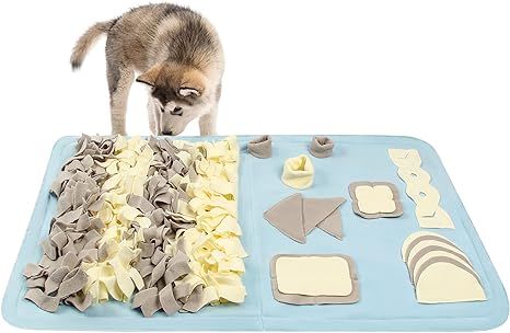 STELLAIRE CHERN Snuffle Mat for Small Large Dogs Nosework Feeding Mat Easy to Fill and Machine Wa... | Amazon (US)
