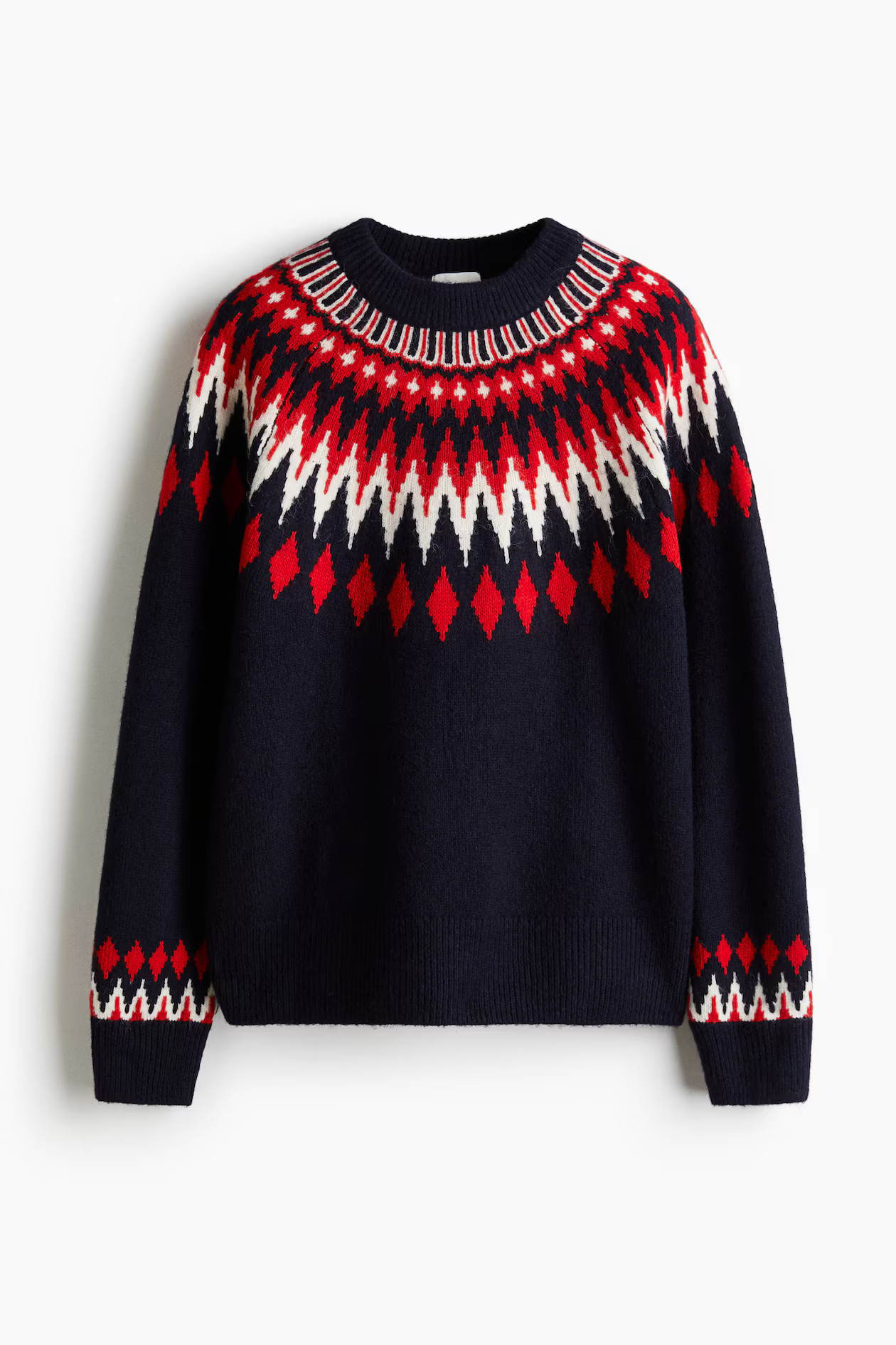 Jacquard-Knit Sweater | H&M (US + CA)