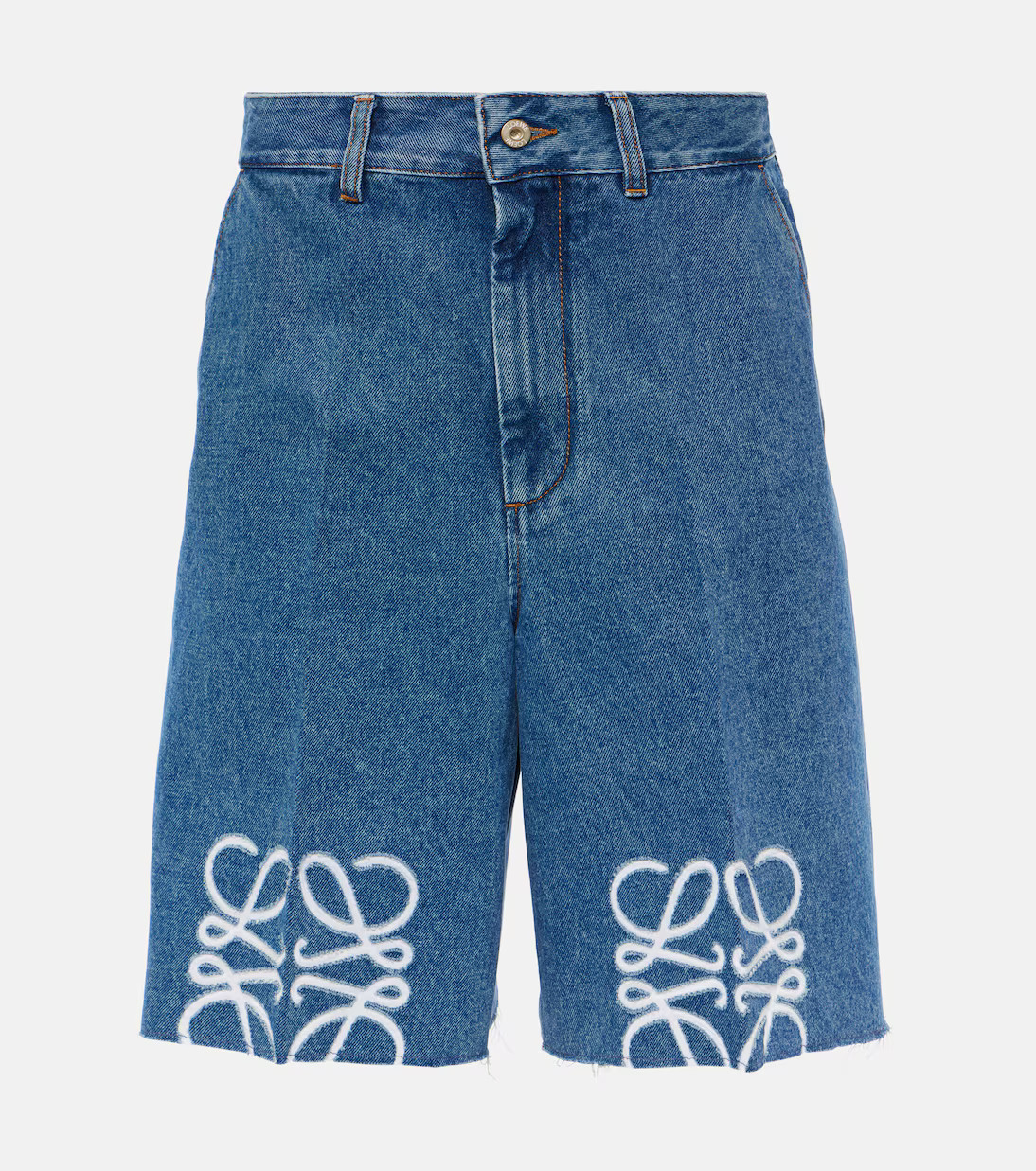 Anagram denim Bermuda shorts | Mytheresa (US/CA)