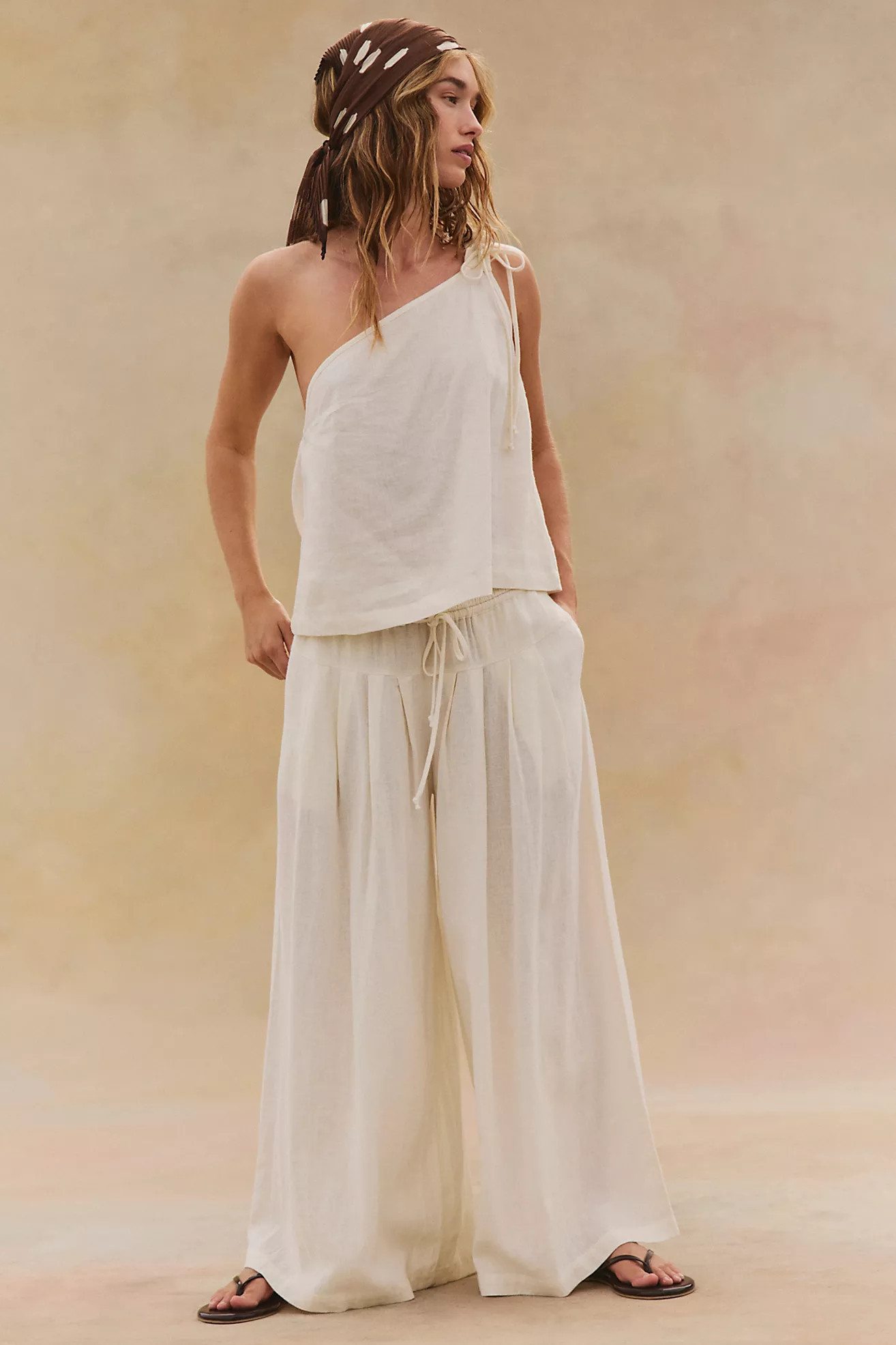 Sahara Sandshell Linen Pant Set | Free People (Global - UK&FR Excluded)