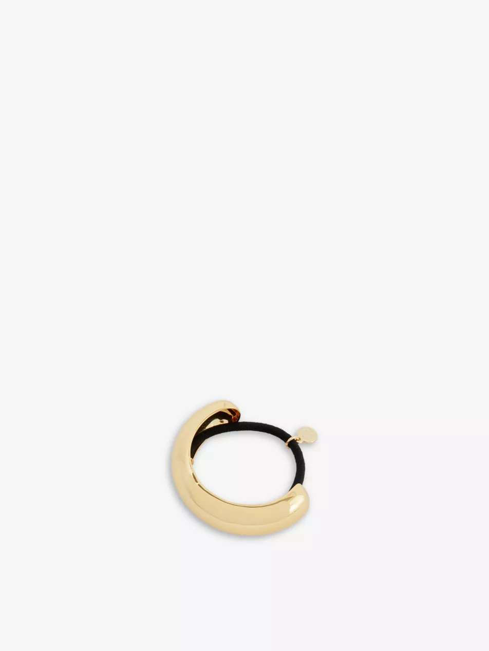 Glossy Arch brass hair tie | Selfridges