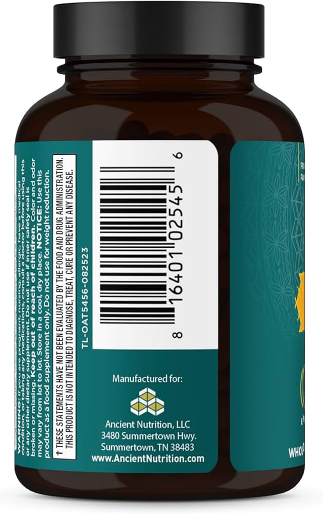 Ashwagandha Tablets by Ancient Nutrition, Stress Relief, Supports Energy, Mental Clarity and Conc... | Amazon (US)