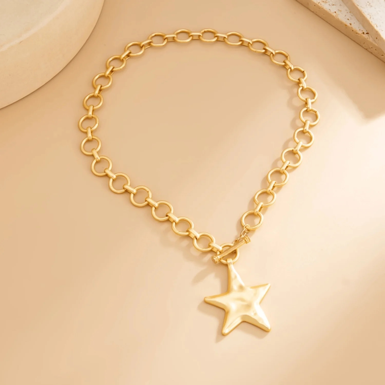 Gold Star Charm Necklace | Mountain Moverz