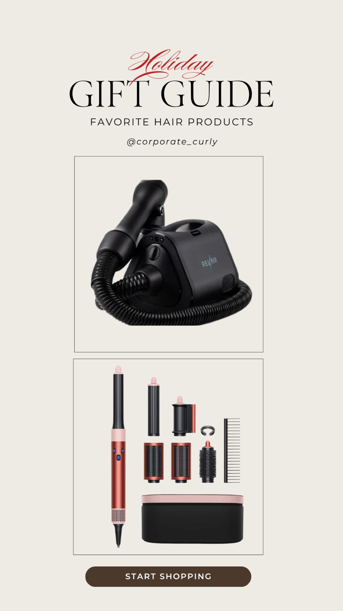 Two game-changers for your haircare routine  Whether you're styling with the Dyson Airwrap for voluminous curls and sleek finishes or the RevAir Reverse-Air Dryer for quick, heatless drying on any hair type, these tools make every day a great hair day! Perfect gifts for the beauty lovers on your list! 
#DysonAirwrap #RevAir #HaircareRevolution #BeautyTech #PerfectGift #HolidayGiftGuide #HairGoals #HeatlessDrying #HairStylingMadeEasy #GiftIdeas #LuxuryHaircare #HolidayBeauty #BestGiftsForHer



#LTKHoliday #LTKBeauty #LTKGiftGuide