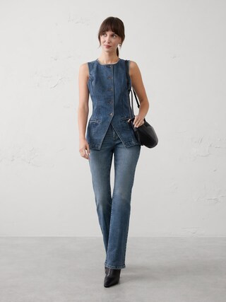 Long Cutaway Vest | Banana Republic Factory