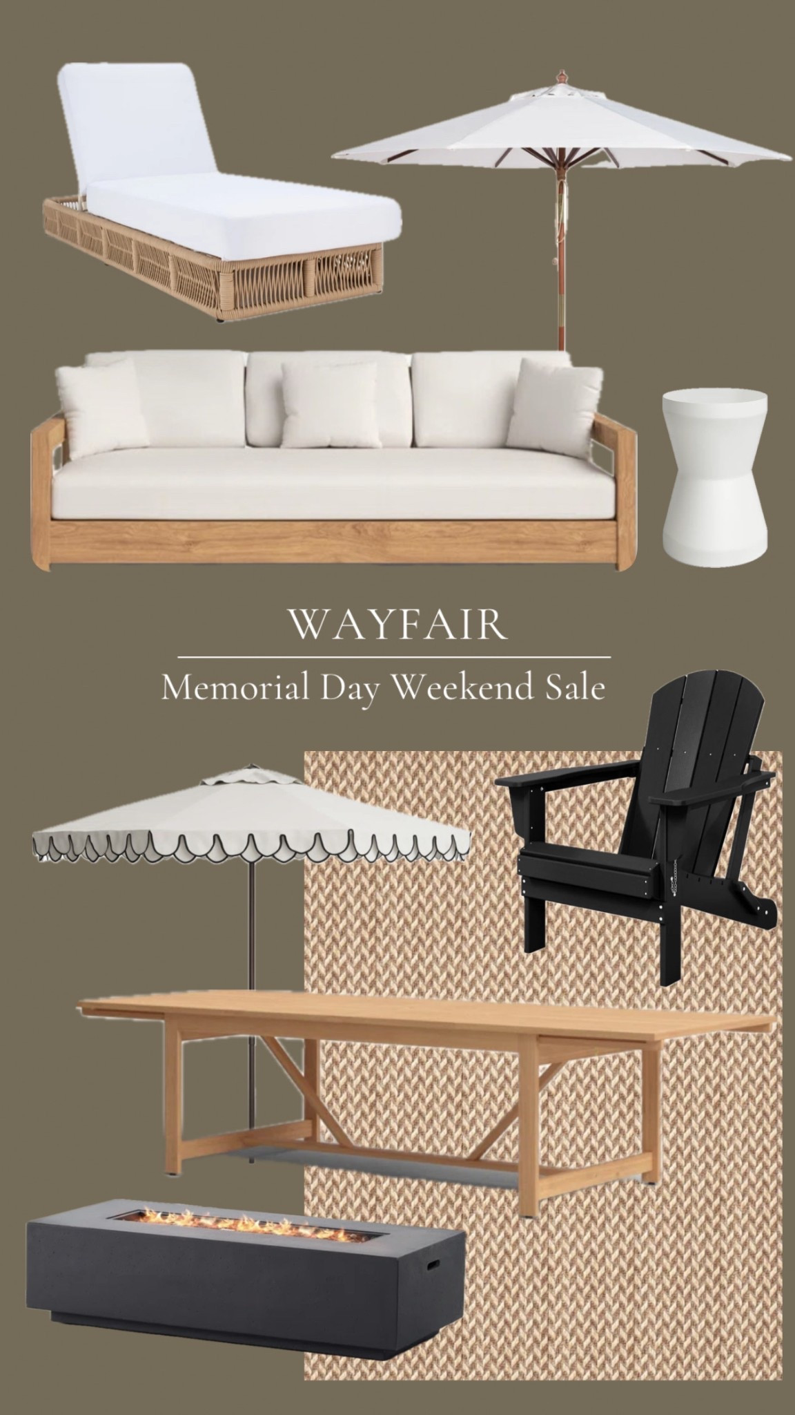 Wayfair Memorial Day weekend outdoor sale finds! Backyard & patio essentials! 

#LTKSaleAlert #LTKFindsUnder100 #LTKHome