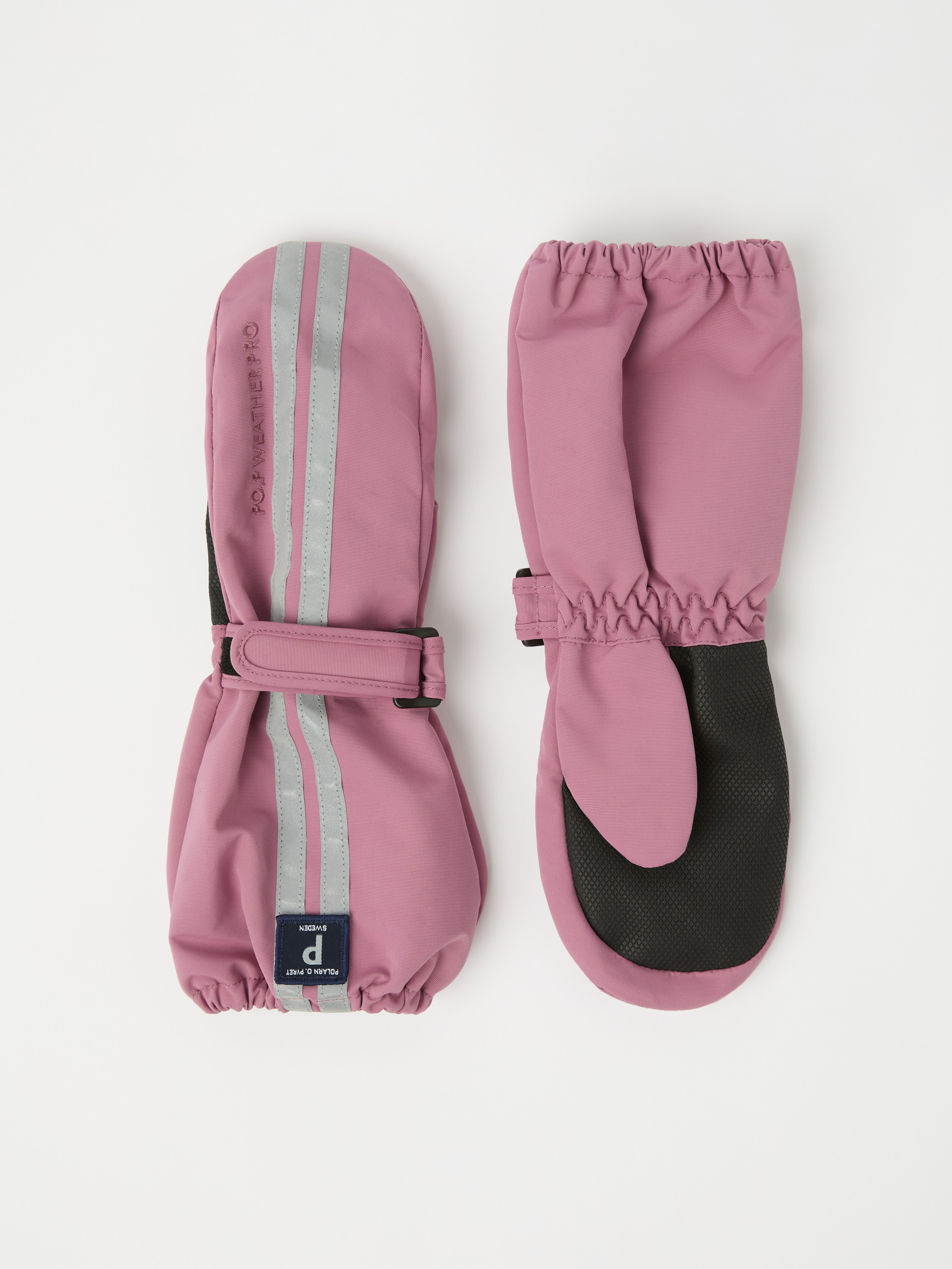 waterproof shell mittens - Old pink | Polarn O Pyret