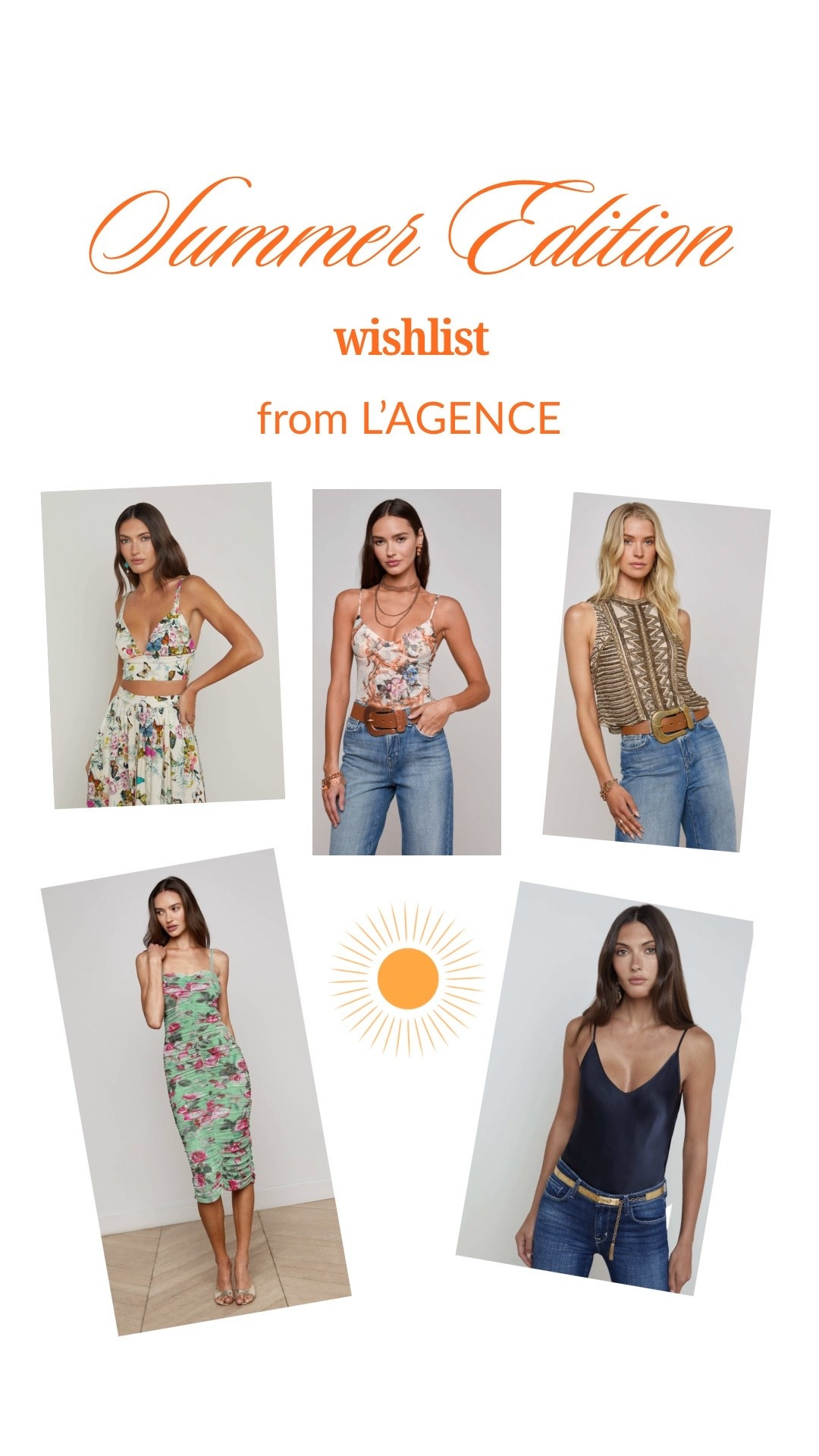 Here’s my Summer wishlist from L’AGENCE! ☀️🧡☀️

#LTKStyleTip #LTKOver40 #LTKWedding