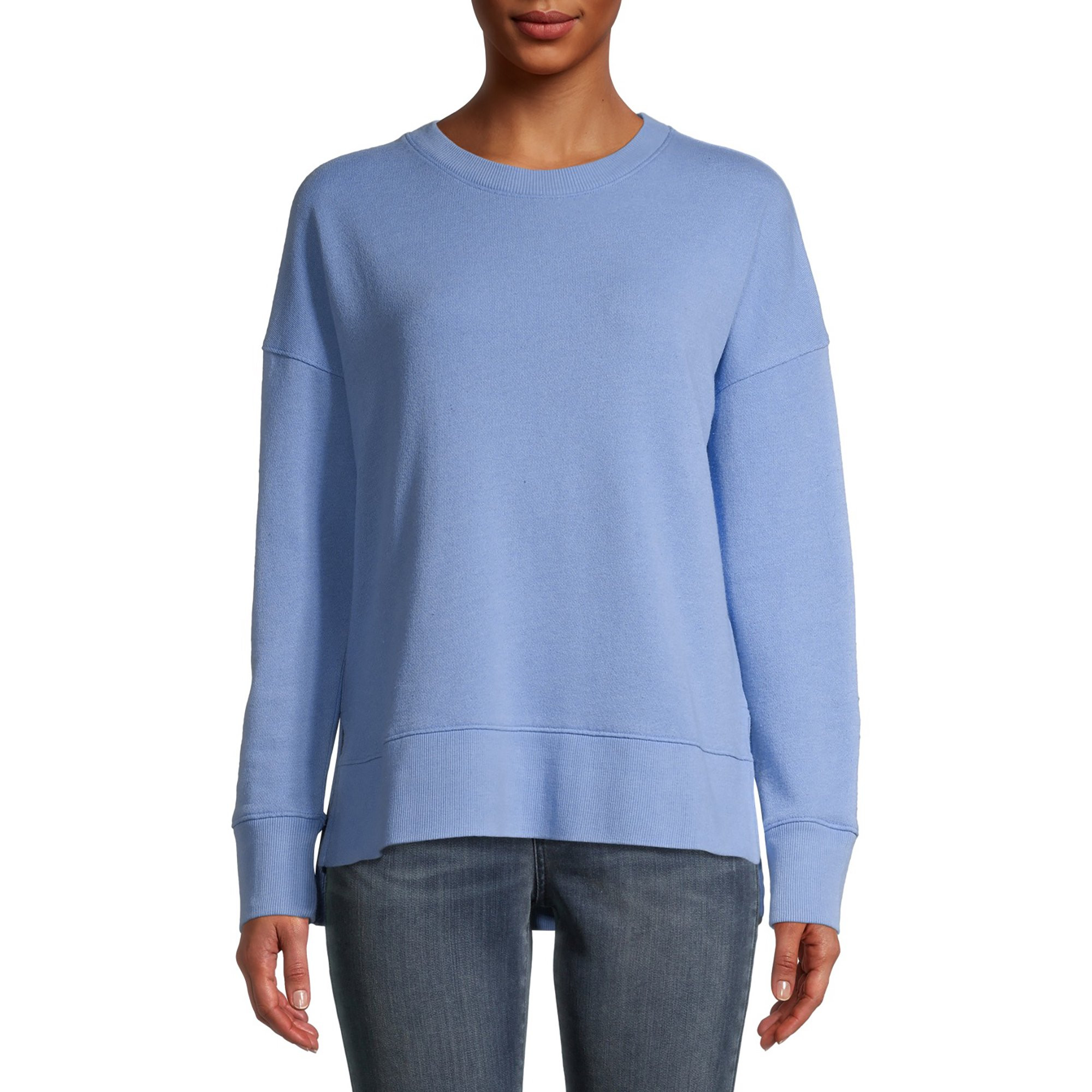 Time and Tru Women's Crewneck Sweatshirt | Walmart (US)