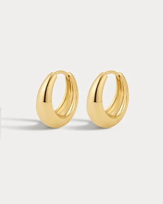 Marbella Hoops- Gold | Luv Aj Inc.