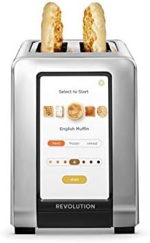 Revolution Cooking R180 High-Speed 2-Slice Stainless Touchscreen Toaster. Exclusive InstaGLO™ T... | Amazon (US)