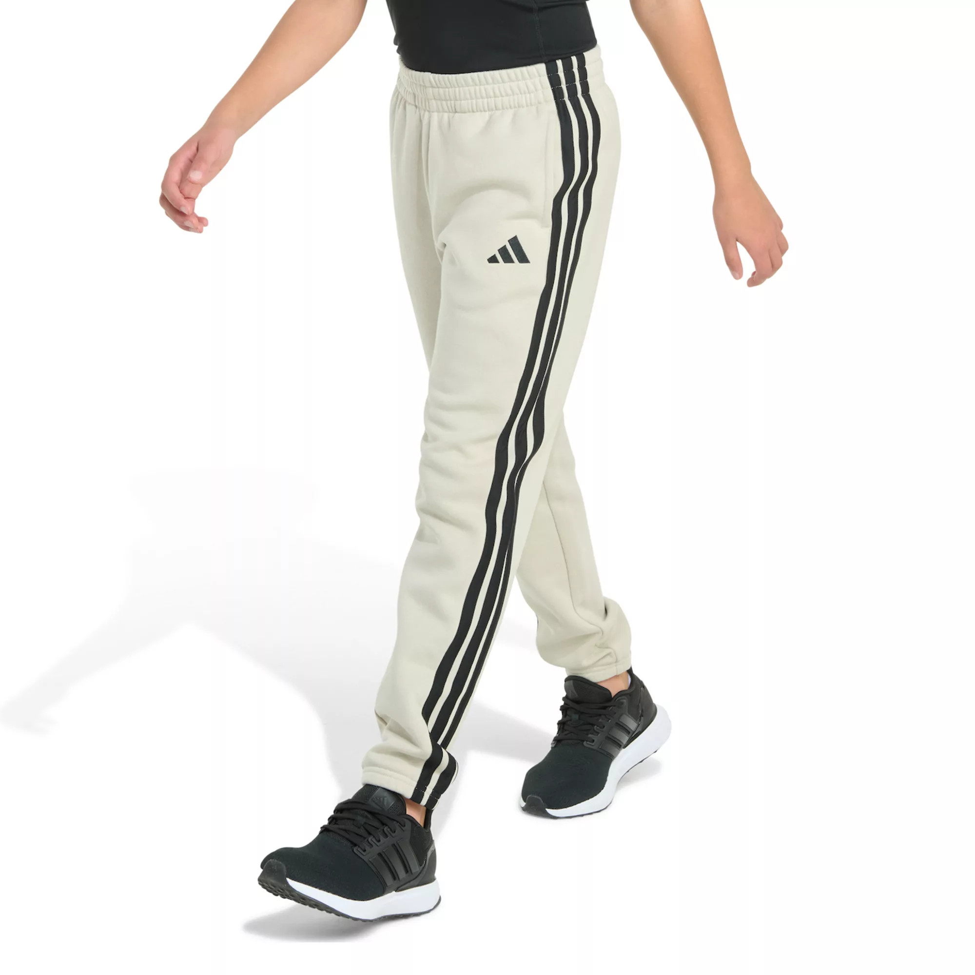 Boys 8-20 adidas Essential 3-Stripe Fleece Jogger Pants in Regular & Husky | Kohl's