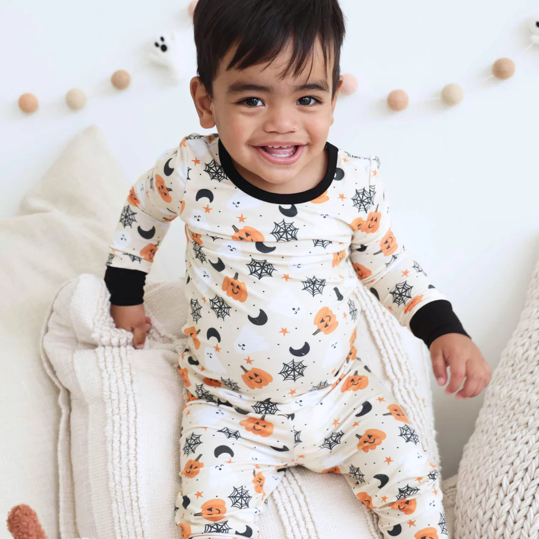 Spooky Boo Two Piece Pajama Set | Caden Lane