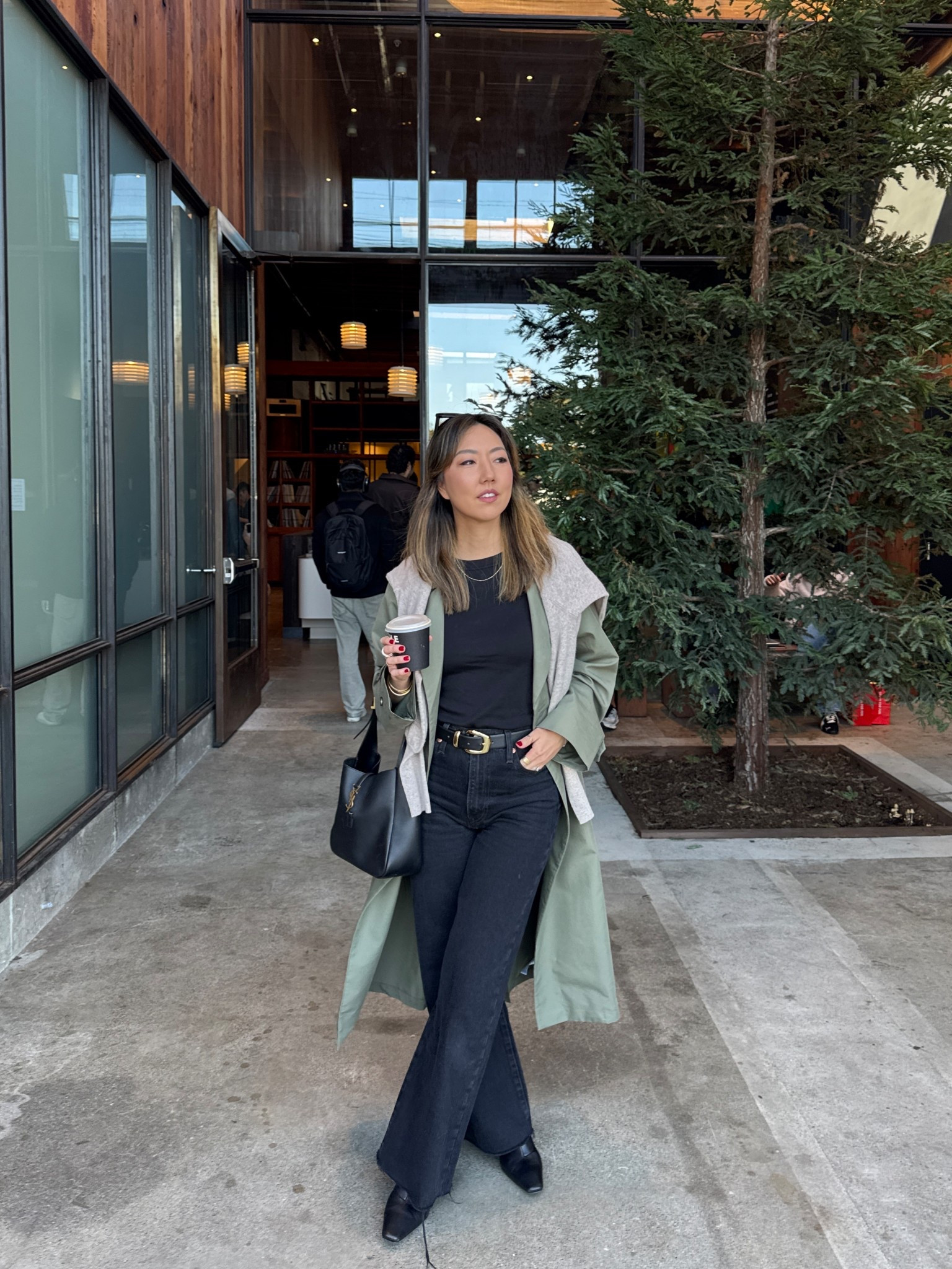 Trench coat is old but from GAP