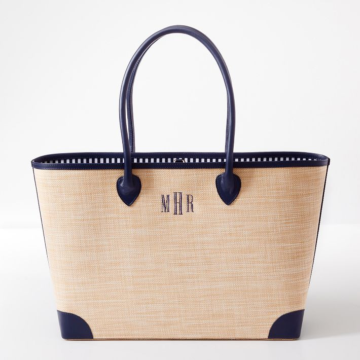 Montauk Raffia Tote | Mark and Graham