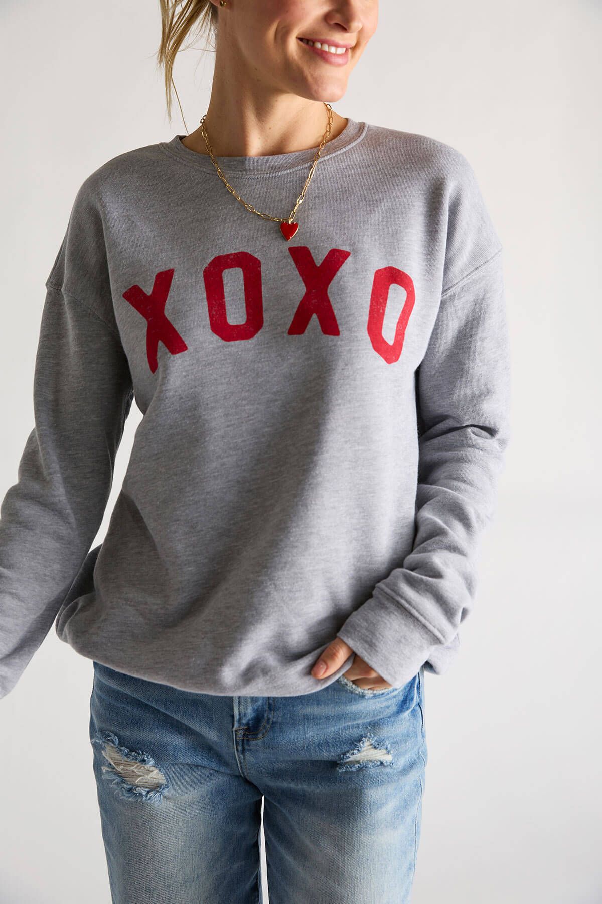 Oat Collective XOXO Sweatshirt | Social Threads