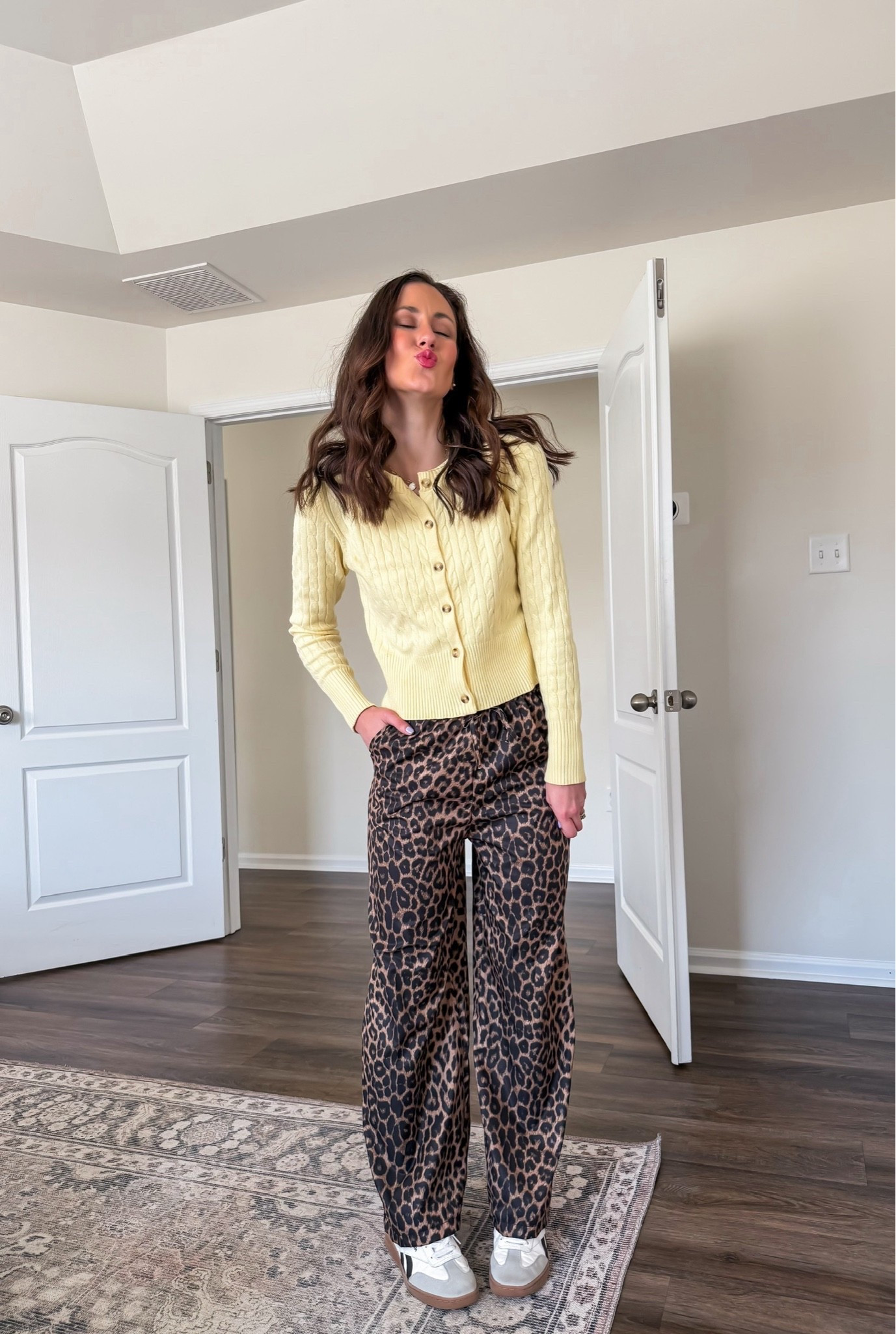 Cute + comfy leopard print pants

#LTKootd #LTKSeasonal