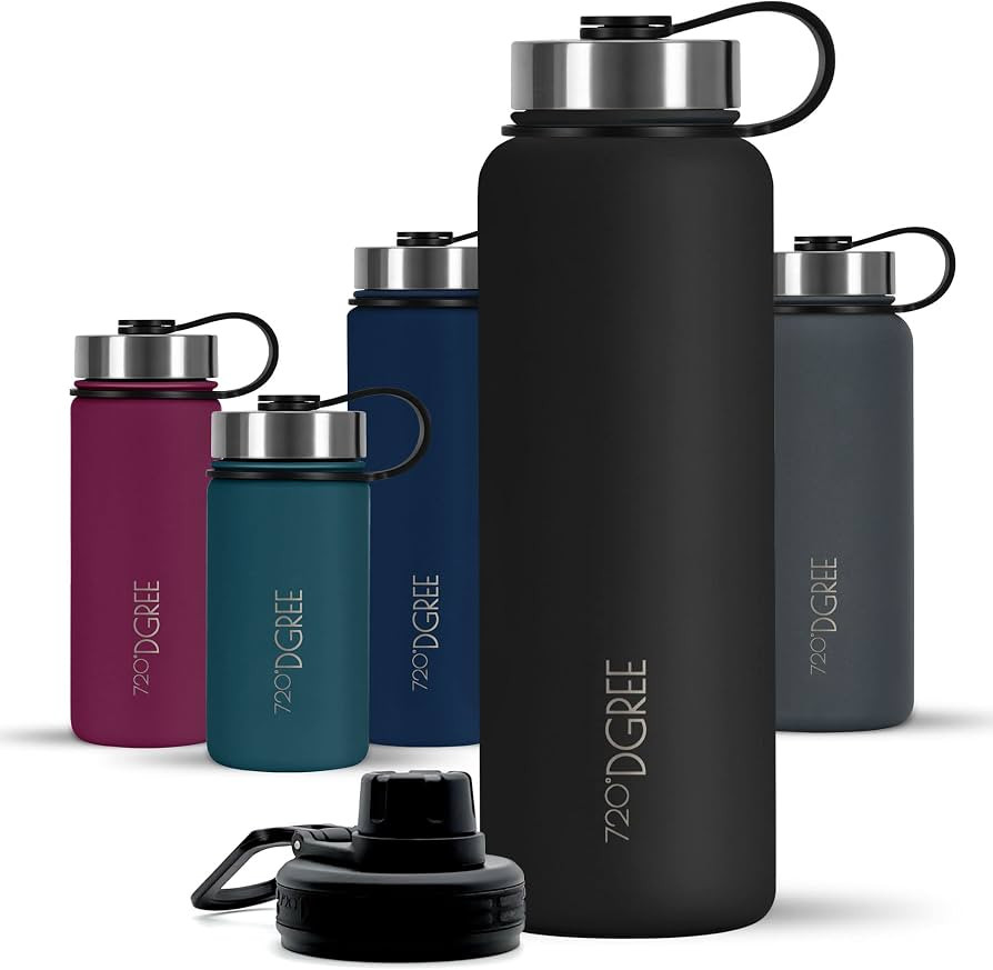 720°DGREE Edelstahl Trinkflasche “noLimit” - Auslaufsicher, Kohlensäure geeignet, BPA-Frei ... | Amazon (DE)