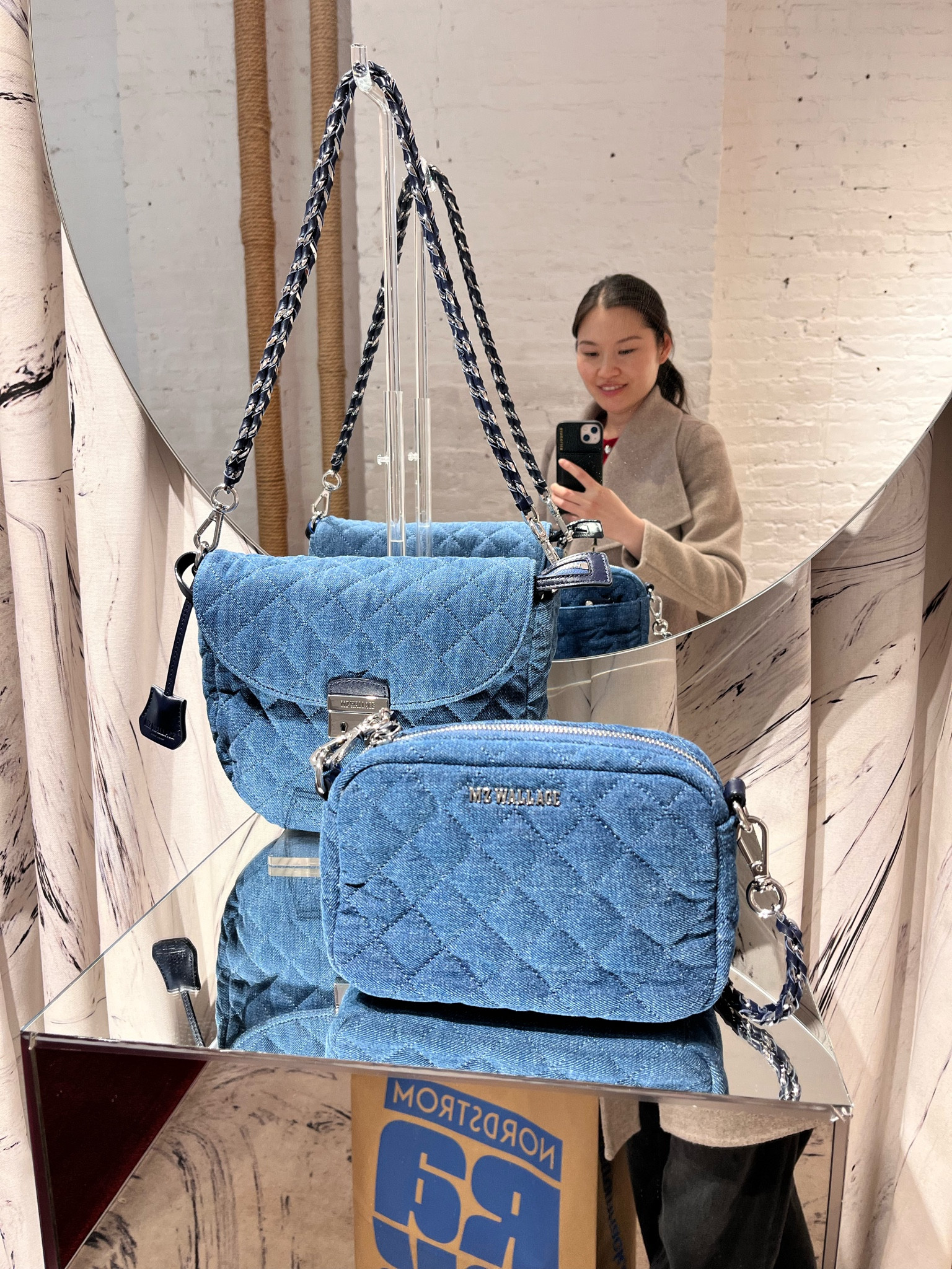 The most adorable denim quilted bag that fits a lot and has a nice structure. Comes with 3 different strap so can be worn on the shoulder or as a crossbody. 

#LTKMothersDay #LTKTravel #LTKgrwm