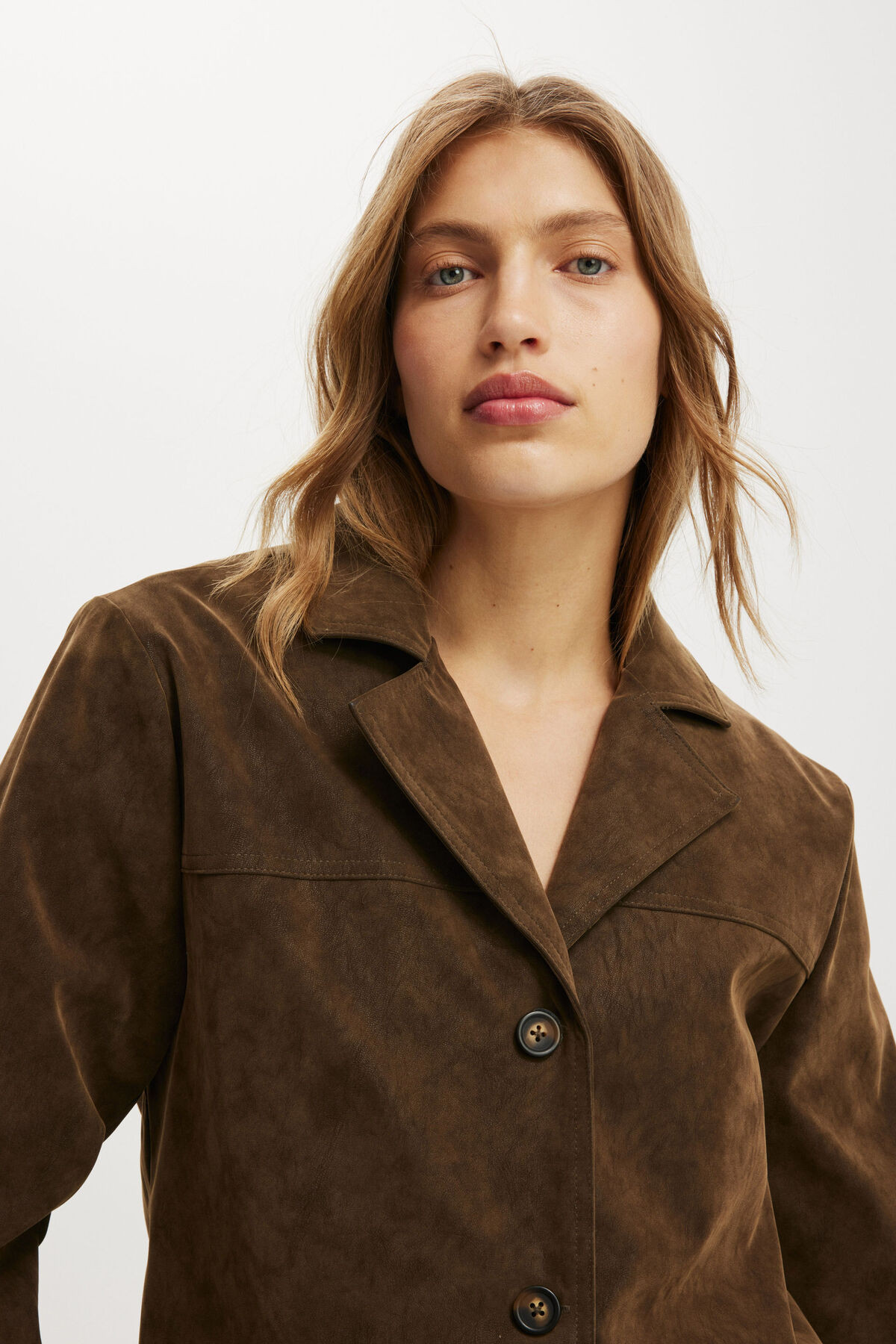 Sydney Faux Suede Jacket | Cotton On (ANZ)