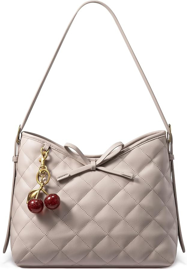 LOVEVOOK Purses for Women Soft Leather Hobo Handbags Quilted Crossbody Bag Designer Carteras Para... | Amazon (US)