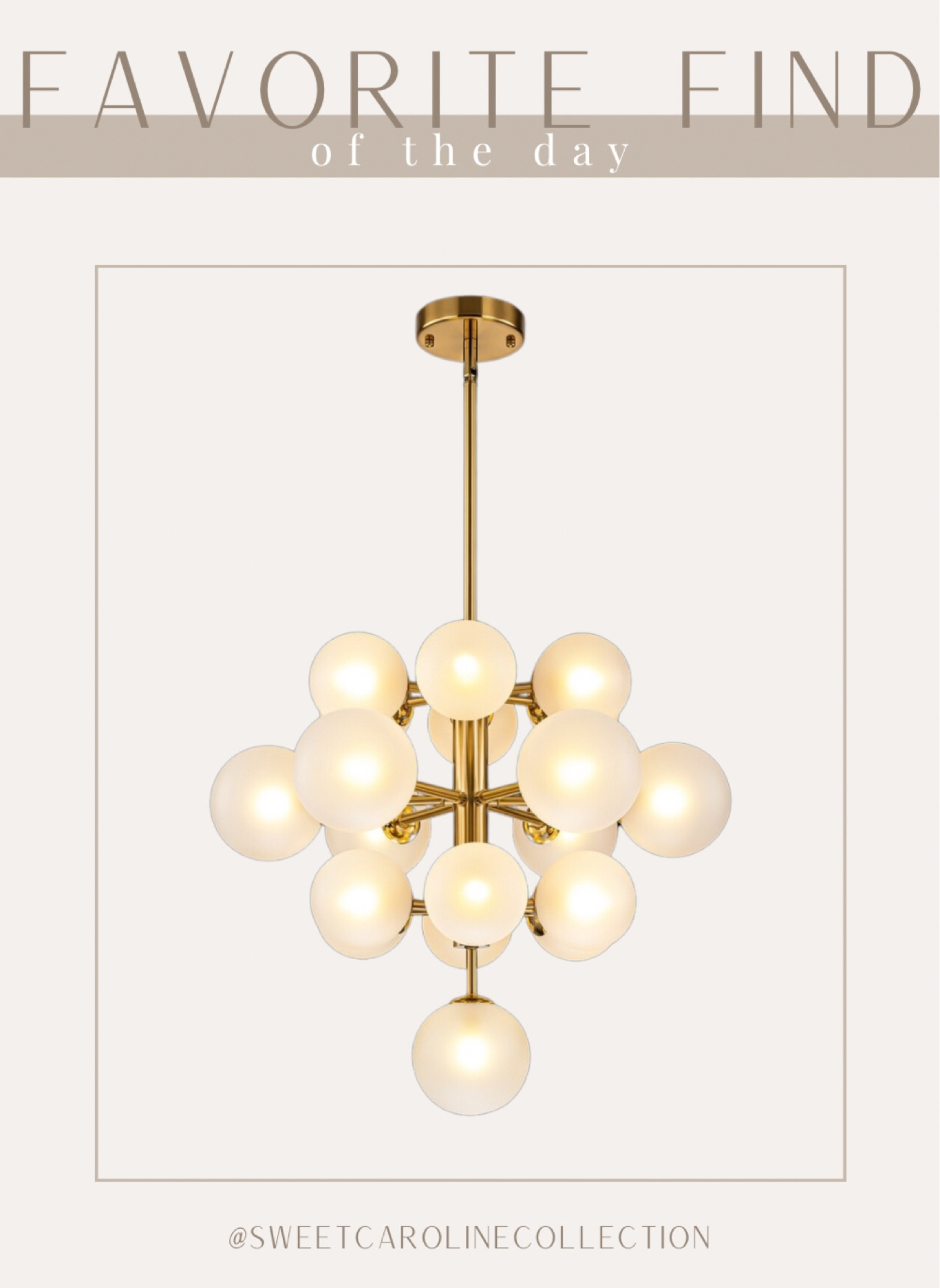 Favorite find of the day 💡

I love this Burness Glass Globe Bubble Chandelier for our kitchen or office!!This is a perfect style and size for our home and ties in the modern contemporary style we are going for!

Ceiling light, fan, Adidas, shoes, sneakers, Nike, Lamp, Serena & Lily, wayfair, Target, pottery barn, faux tree, Walmart, beach house, olive tree, Home Depot, Mango, animal print, home decor, interior design, Anthropologie, agua bendita, one piece swimsuit, Lisa Says Gah, one piece swimsuit, swim, Petal+pup, set, summer, Peppermayo, strapless dress, vacation dress, linen dress, shell dress, Petal + pup, Neiman Marcus, agua bendita, free people, Boden, saks fifth Avenue, gottex swimwear, Victoria’s Secret, cleonie swim, & other stories, pac sun, matching set, sabo skirt, pink set, beach outfit, summer outfit, linen set, Amazon, Peppermayo, showpo, Dress, revolve, Elliatt, floral dress, rosette dress, Amanda uprichard, romper, Heartloom, free people, ASTR, MISA, cleobella, majorelle, Zimmermann, loveshackfancy, likely, yumi Kim, rails, Bardot, floral dress, wedding guest dress, Rachel Parcell, white dress, bride, wedding, Shopbop, English factory, heels, mules, Steve Madden, Tony Bianco, target, Anthropologie, Rachel parcell, workwear, sweater, dress, mini dress, midi dress, work dress, Tory Burch, neiman Marcus, Shoes, heels, mules, slingbacks, Sam Edelman, Prada, lululemon, shoulder bag, tote, top handle bag, belt bag, jacquemus, DSW, Macys, tuckernuck, lulus, revolve, ASTR, petal and pup, show me your mumu, Nine West, j.crew, coach, Chinese laundry, dolce vita, journee, Bag, purse, coach, bow, shoulder bag, accessories, coachtopia, love, new arrival, best seller, must have, most wanted, designer, loeffler Randall, dsw, musinsa, Amazon, dupe, radley London, affordable, under 300, under 200, under 100, sale, gift idea, gift guide, spring style, summer fashion, shoes, classy, sweet Caroline collection

#LTKfindsunder100 #LTKtravel

#LTKStyleTip #LTKSaleAlert #LTKHome