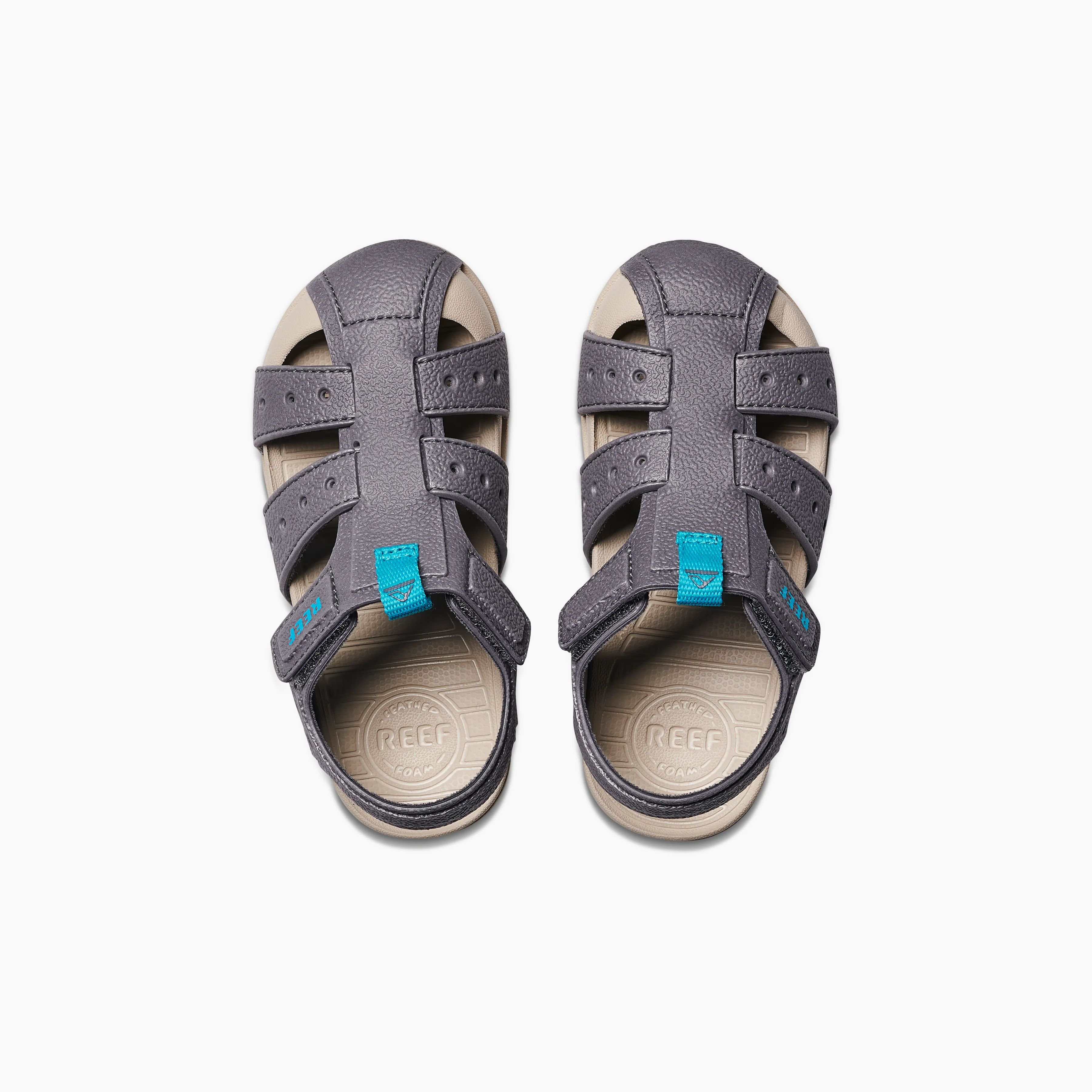 Boy's Kids Water Beachy Shoes in Oak/Grey/Aqua | REEF® | Reef