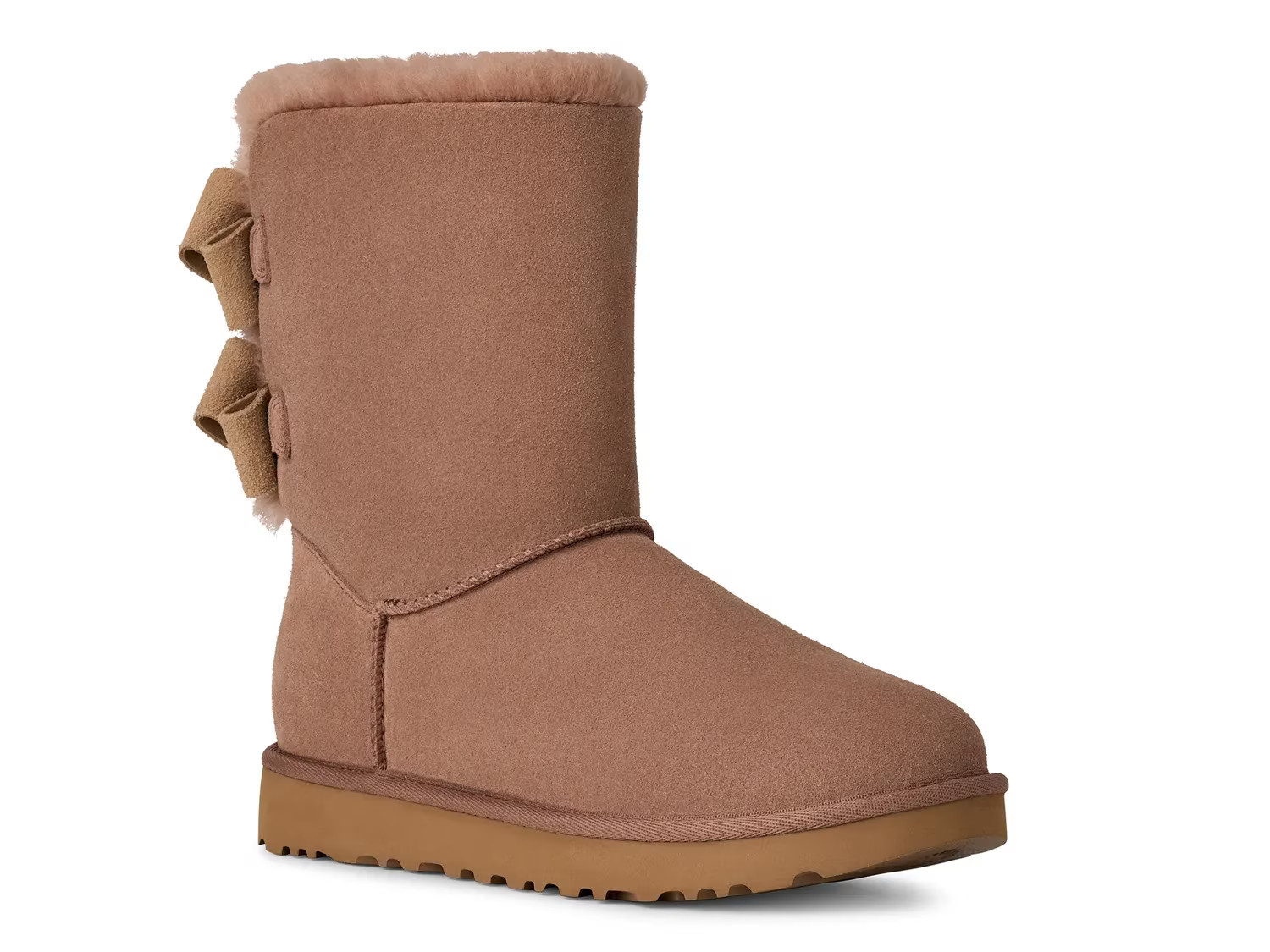 UGG Bailey Bow Bootie | Women's | Light Brown | Size 11 | Boots | DSW