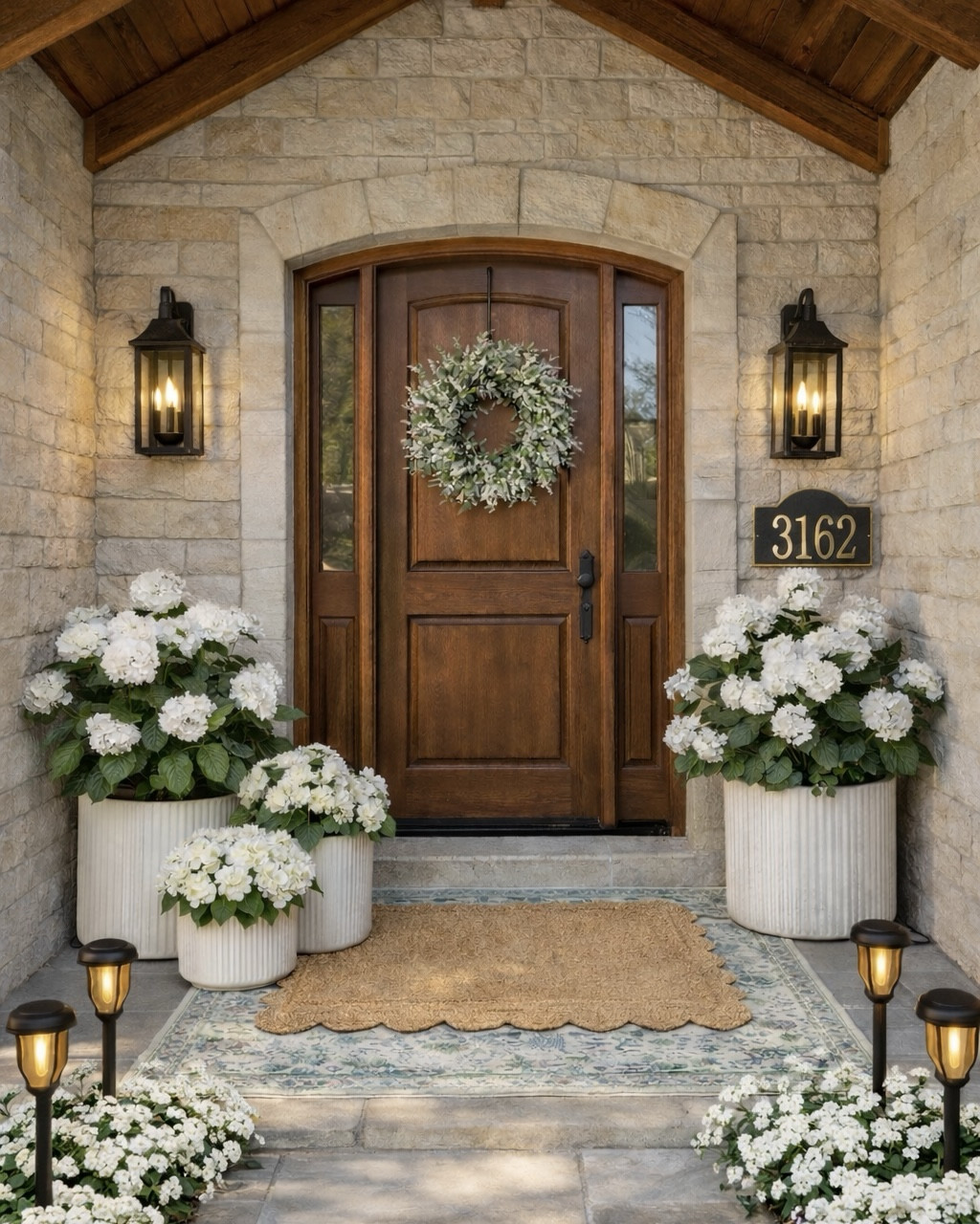 Amazon Outdoor Porch Edit You’ll Love This Season

Follow @farmtotablecreations on Instagram for more outdoor styling ideas 🤍

This Amazon porch edit is everything you need for a soft, welcoming entry. Think classic black lantern lighting, full hydrangea planters, a layered rug moment (with that scalloped jute 🤍), and the prettiest wreath to tie it all together. The solar lights are such an easy upgrade for evening glow, and that address plaque gives it that custom, high-end feel without the price tag.

If you’re looking to refresh your porch for spring and summer, these are the pieces that instantly elevate your space without overthinking it.

#amazonhome #frontporchdecor #outdoorlighting #doormat #planters

#LTKHome #LTKSeasonal #LTKSaleAlert