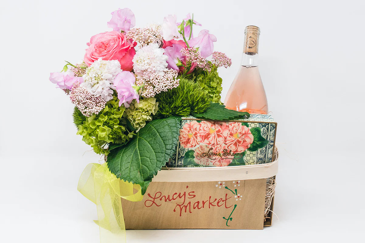 Brighten Her Day Basket | Lucy's Market