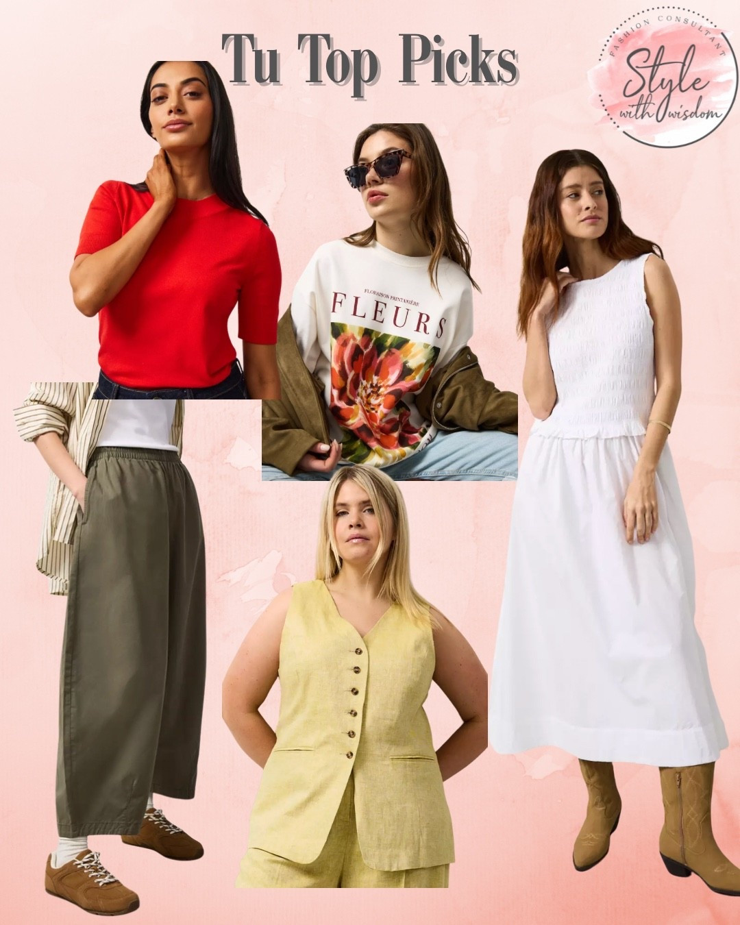 My sunshine Top 5 at Tu Clothing! Easy pieces to add into your wardrobe and they all work well together! 

#LTKmidsize #LTKstyletip #LTKspring