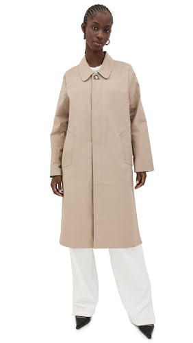 Good American Women's Mac Coat, Mineral001, Tan, M | Amazon (US)