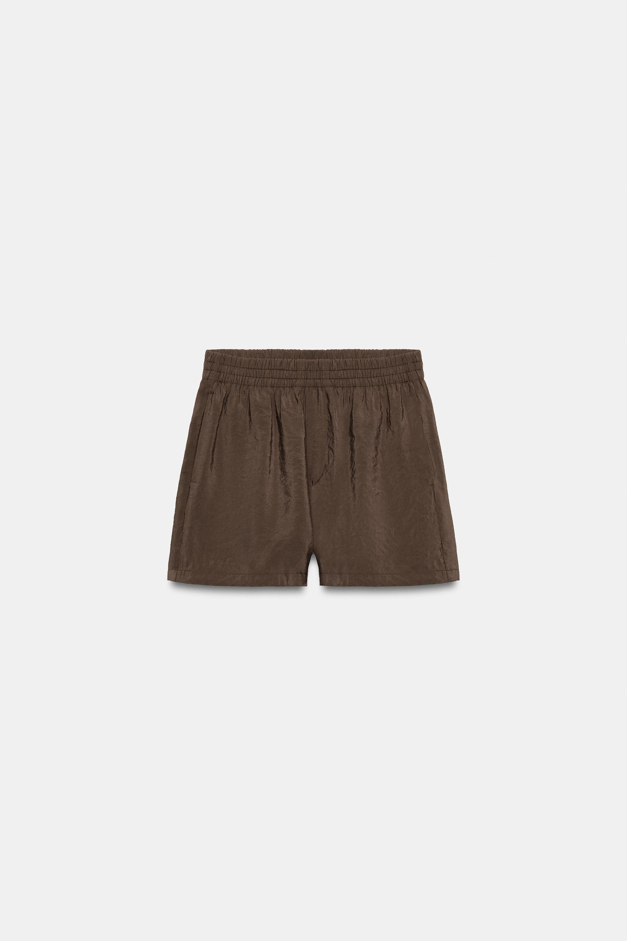 FLOWY SHORTS WITH ELASTIC WAIST | Zara US
