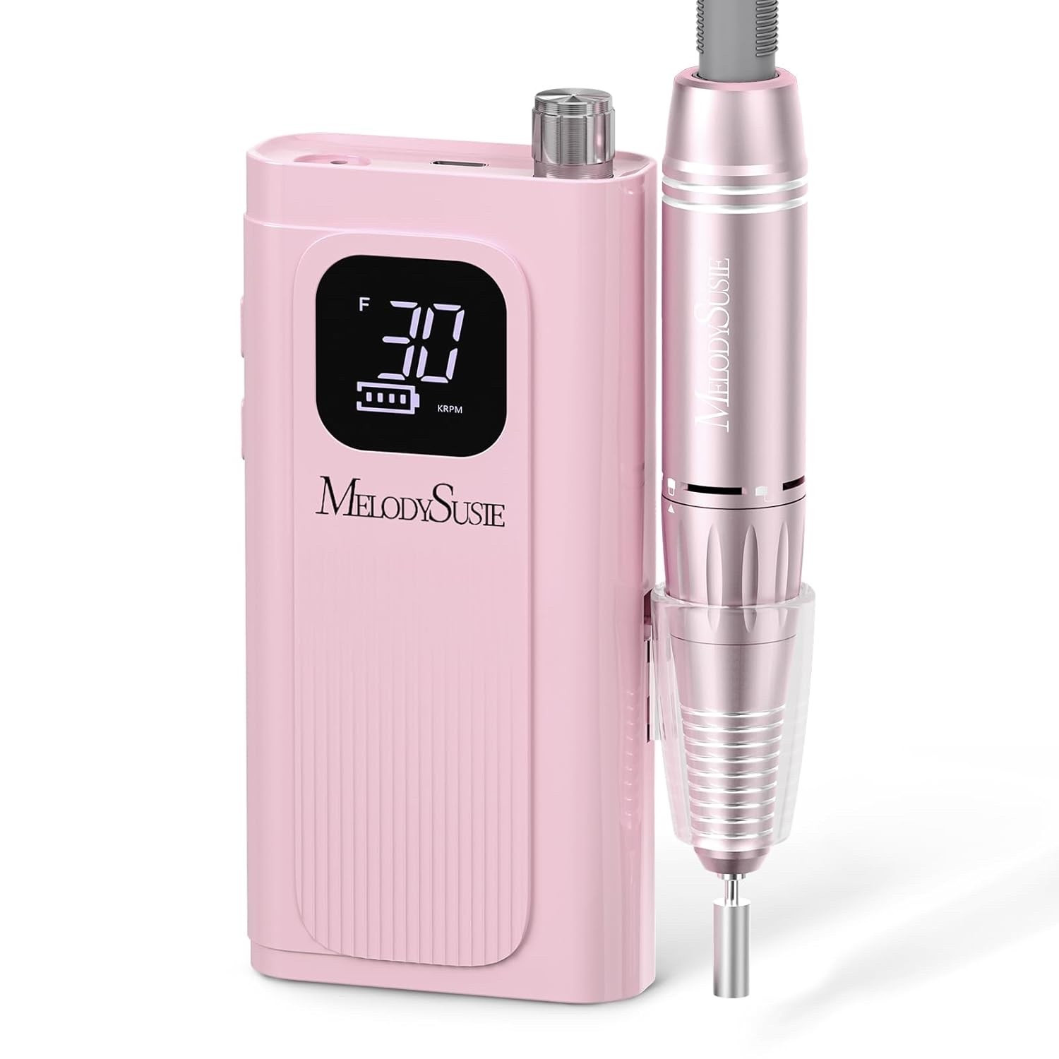 MelodySusie Entry-Level Clip-On Rechargeable Essential Nail Drill, SC300F 30000RPM E-File with LCD Display for All Manicure Shaping & Gel Removal, Ideal...

#LTKselfcare #LTKSaleAlert #LTKU