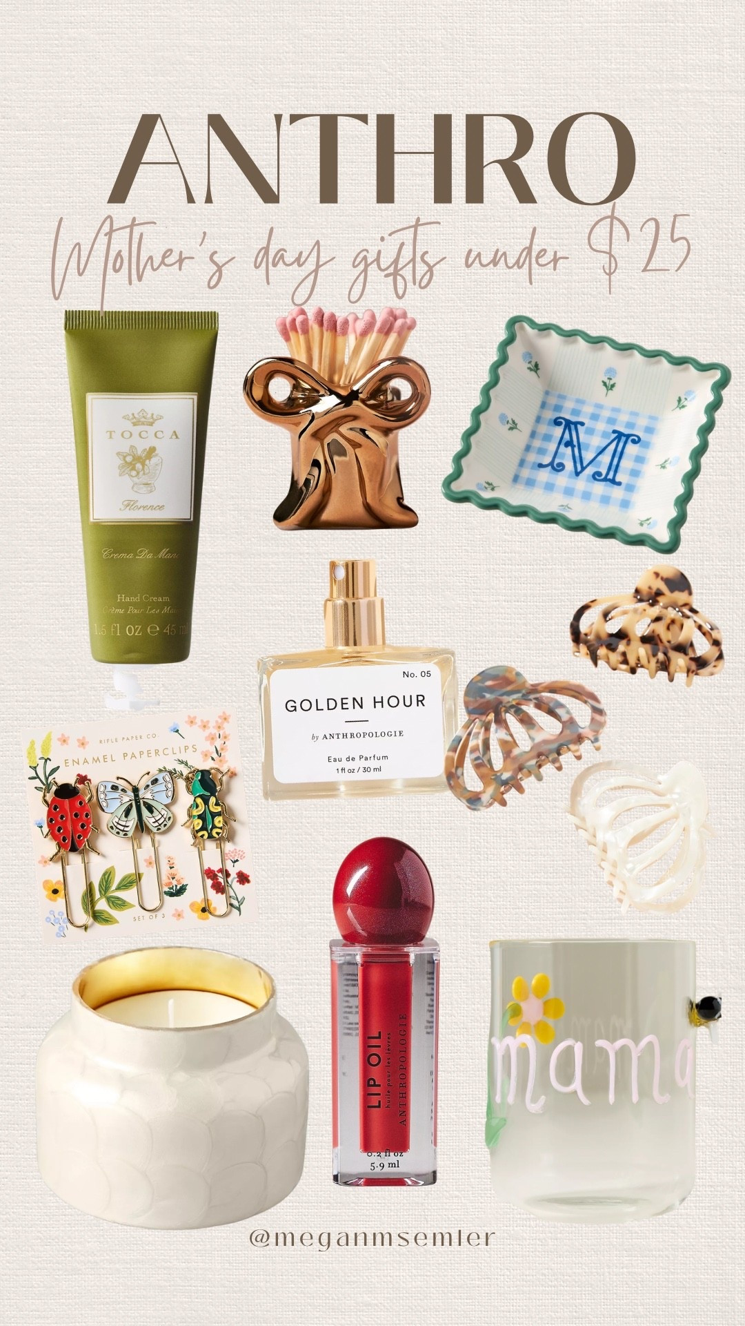 Anthro Mother’s Day gifts under $25

#LTKSeasonal #LTKmomlife #LTKMothersDay