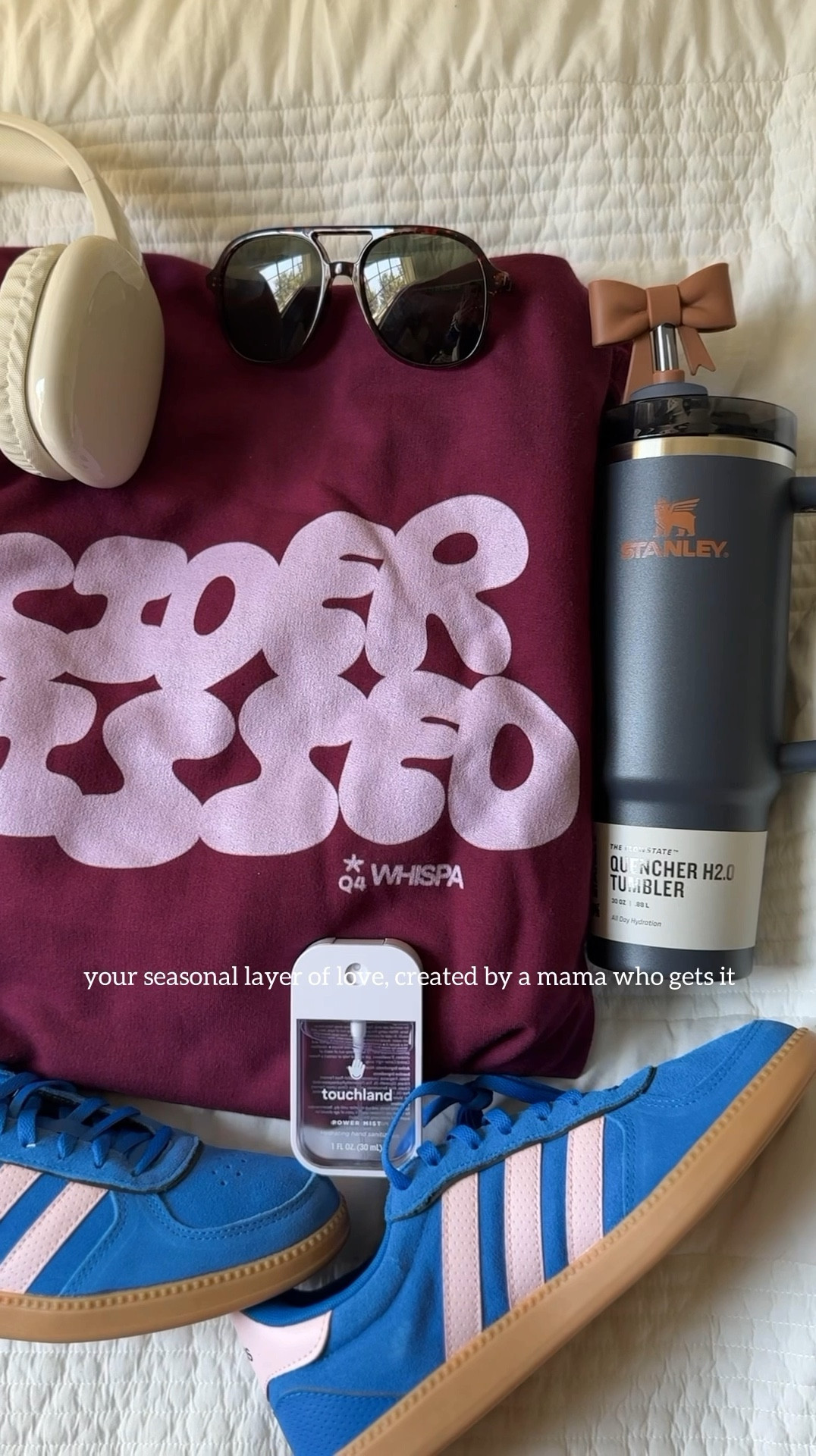 A mama on a mission to wrap the world in cozy ✨🍂 Meet Cider-Kissed, our newest hoodie drop… soft as an autumn hug and kissed with that golden, apple-cider glow. The kind you throw on for carpool mornings, late-night porch talks, or a stroll through crunchy leaves.
I dreamed this one up for all of us who carry warmth wherever we go , because sometimes the world just needs a little more comfort, a little more heart.
Limited run, made for every season of motherhood and beyond. 💛 Grab yours while it’s still warm from the oven.

#CiderKissedHoodie #WhispaCozy #MamaOnAMission #WrapTheWorldInCozy #FallWardrobeFavorites        

#LTKSeasonal #LTKStyleTip #LTKFamily