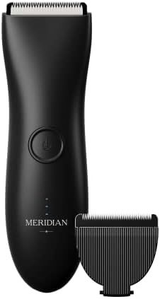 Meridian - The Starter Package - Electric Body & Pubic Hair Trimmer Set with 1 Replacement Blade ... | Amazon (US)