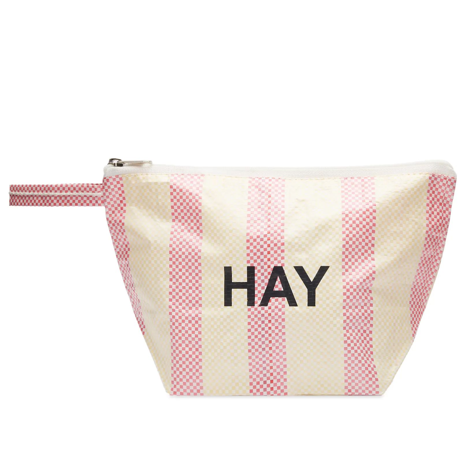 HAY Recycled Candy Stripe Wash Bag - Small | End Clothing (UK & IE)